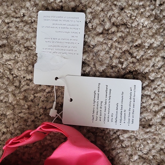 Lululemon Lipgloss Fast And Free Run Hat *Pony NWT - Picture 4 of 7